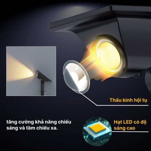 Đèn Cắm Đất Năng Lượng Mặt Trời Trang Trí Sân Vườn - DSV07 - Ảnh 10