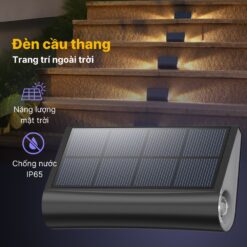 Đèn Hắt Tường Cầu Thang Ngoài Trời Năng Lượng Mặt Trời - DSV02