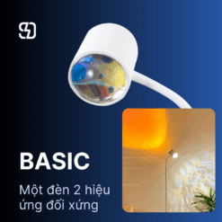 Đèn Sàn Romantic 1 Đầu 2 Hiệu Ứng Sóng Nước Và Hoàng Hôn DCC08