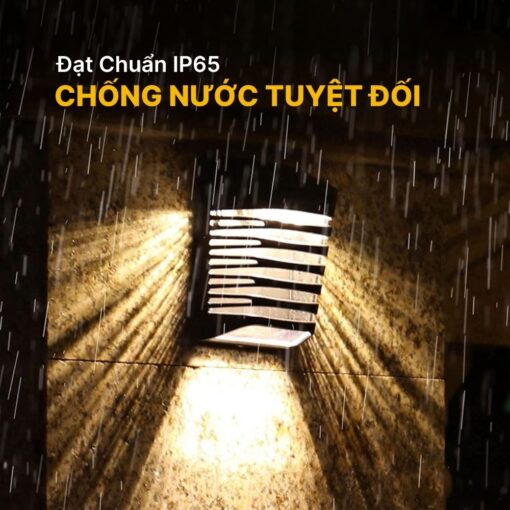 Đèn Hắt Tường Ngoài Trời Năng Lượng Mặt Trời - DSV03 - Ảnh 4