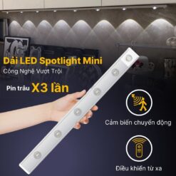 Đèn LED Thanh 41cm Cảm Biến Độc lập Trang Trí Hiệu Ứng Gợn Sóng Cao Cấp DTM01A